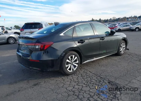 2025 Honda Civic Lx z USA, uszkodzony, nr VIN 2HGFE2F28SH596846